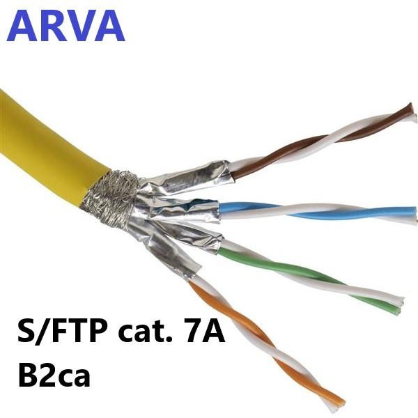 UTP CAT7A Cable S/FTP B2ca LS0H Reel - Yellow geel 50 METER ...