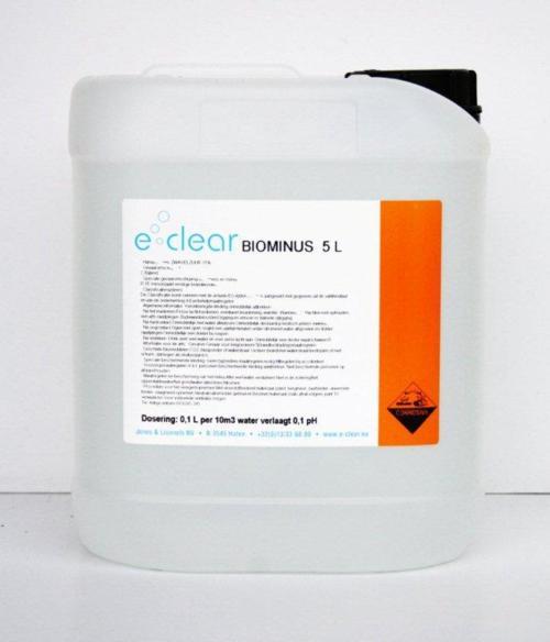 E Clear Biominus 5 L Poolshop Zwembad Artikelen Waterbehandeling