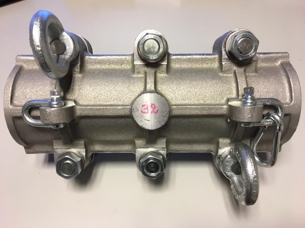 Lubretec Wire Rope Lubricator, Complete Grease Unit for 22mm wire