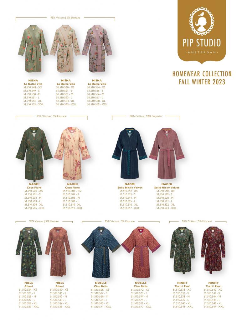 Inlay Homewear FW2023