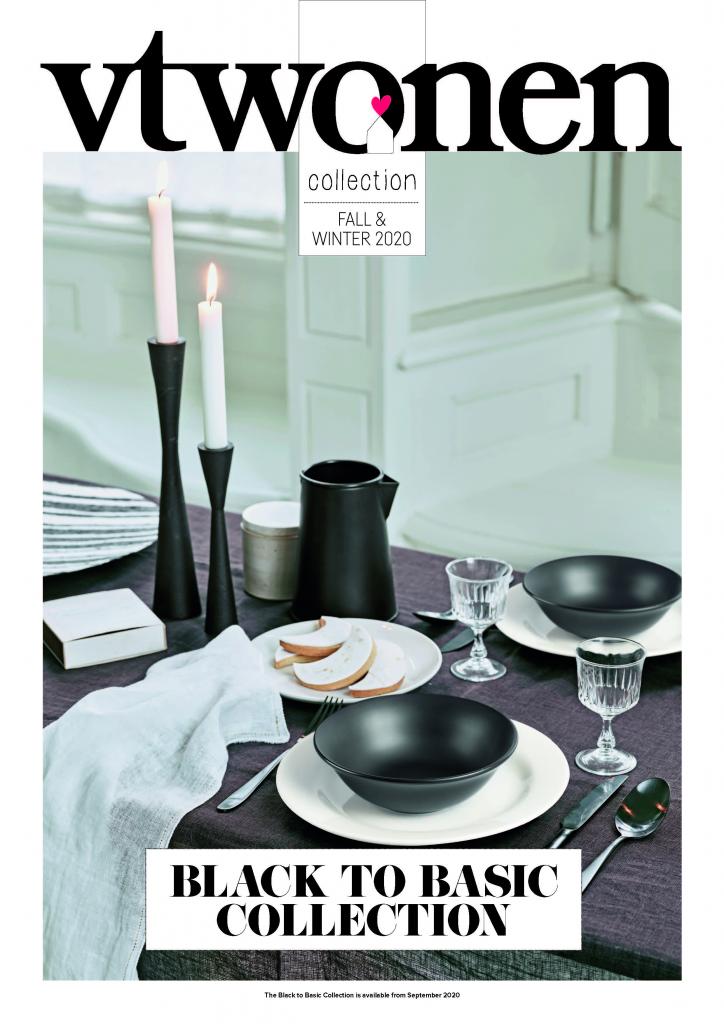 Brochure vtwonen - collectie 'Black to Basic'