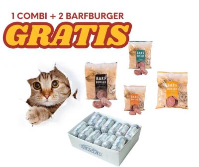 Alaska Combi Kat + 2 Gratis barfburgers